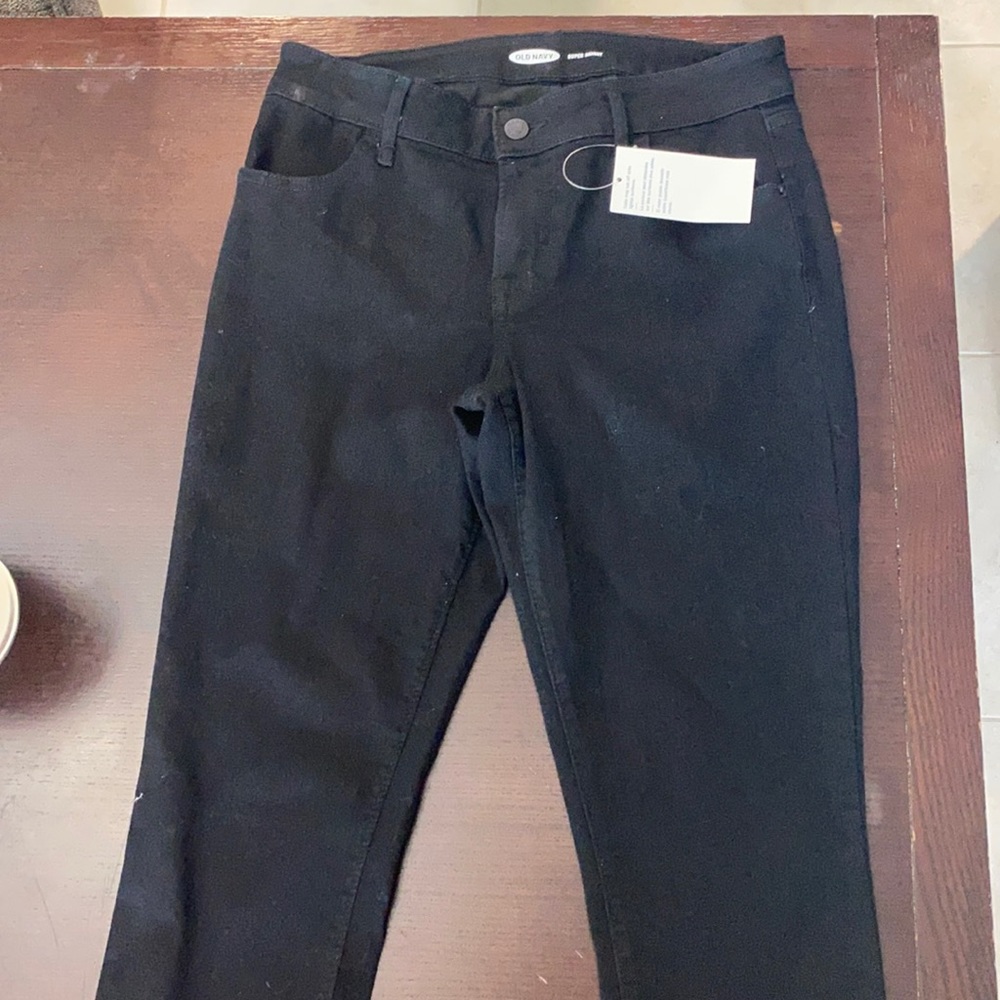 old navy black pants
